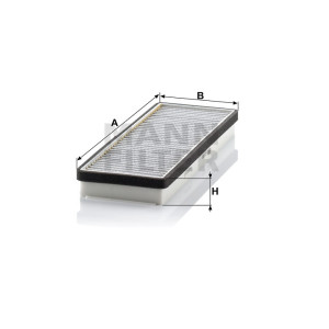 Фильтр салона MANN-FILTER CU 3855